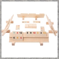 Travel Size Rummy Game Travel Rummy Cube Game 2-4 People Party Game for Adult and Kids