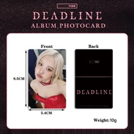 2-8pcs BP DEADLINE JUMP Lomo Cards K4 WVS WITHMUU Card World Tour Packfilm Postcards AMORTAGE Mantra