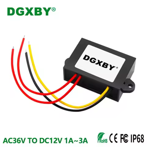 AC36V48V TO DC12V 1A 2A 3A Power Converter AC48V TO DC12V AC to DC Monitoring/Solenoid Valve Power M