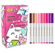 Hộp Bút Lông 36 Màu Fiber Pen Washable - Nét Mảnh Nét To - Colokit SWM-C006 (Mẫu Bao Bì Giao Ngẫu Nh