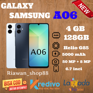 PROMO HP SAMSUNG A06 RAM 4GB+4GB /128GB HELIO G85 CAM 50MP, BATRAI 5000MAH, GARANSI RESMI 1TAHUN(pe