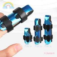 JUNE Finger Splint, Metal Adjustable Finger Braces, Replacement Breathable Soft Finger Support