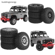 # buddingenergy # 1:12 RC Car Crawler Tire Replacement 72mm Metal Upgraded Wheels Toy Car Upgrade Ac