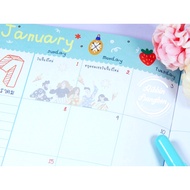 Planner Book Lanner A.5 2023 Cute Diary (Set Of 10 Books/Assorted Colors 4 Colors) Cheap Shipping S4