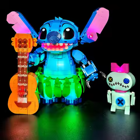 LYBMTWF LED Lighting Kit Compatible with Lego 43296 Stitch & Scrump Building Blocks(NOT Include The 