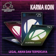 Karma Koin Game Card - Karma Koin USD - Karma Koin 10 Sampai 100 USD