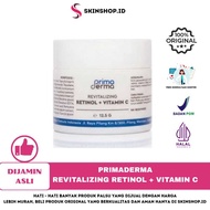 PRIMADERMA Revitalizing Retinol + Vitamin C 12.5 gr Moisturizer - antiaging Cream / helps prevent pr