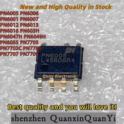 10pcs new PN6005 PN6006 PN6001 PN6007 PN6012 PN6013 PN6016 PN603H PN6047H PN6049H PN6055 PN7705 PN77