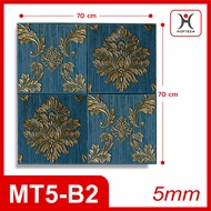 Wallpaper Dinding 3D Motif Foam 70x70cm Walpaper Motif Batik Sticker Tembok Murah Berkualitas