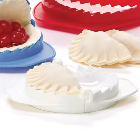 4 Size Press Ravioli Dough Pastry Pie Dumpling Maker Gyoza Mold Mould Tool Easy Eco Friendly Dumplin