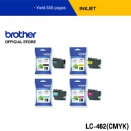 BROTHER LC-462BK,C,M,Y ตลับหมึกอิงค์เจ็ทของแท้ สำหรับเครื่องอิงค์เจ็ทรุ่น MFC-J2340DW, MFC-J2740DW, 