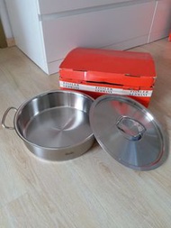 Fissler Germany 316 Stainless steel Original profi Saute pan 30cm