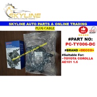 Plug Cable / Plug Wire *Brand DECCO* Toyota Corolla AE101 1.6 4A-FE