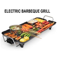BBQ NON STICK SERBAGUNA / Portable Electric BBQ Rectangle Grill Non-Stick