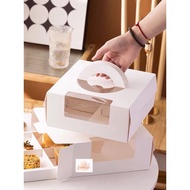 4 cavity dessert box fruit tart box cake box