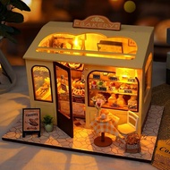 Diy Handmade House Puzzle 3d Three-Dimensional Assembly Mini Model House Gift Birthday Gift Toy Girl