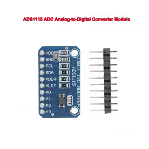 ADS1115 ADC Analog-to-Digital Converter Module with Programmable Gain Amplifier 16 Bit I2C 2.0V To 5