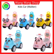 Kids 1 to 3 year olds slide walker four-wheeler with lights and music (Toy Car)
