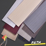 PATH Skirting Line, Wood Grain Windowsill Floor Tile Sticker, Home Decor Living Room Self Adhesive Waterproof Corner Wallpaper