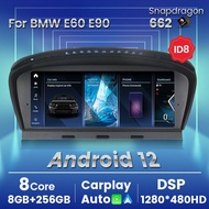 BMW 3 Series E90/ 5 Series E60 4G Android Player SC9863/Snapdragon 662 Apple Carplay/Android Auto DS