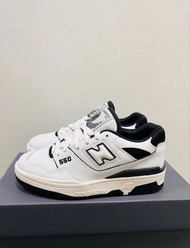 New Balance 550 熊貓 復古籃球鞋 黑白色