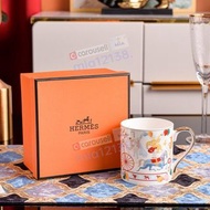 Hermes 愛馬仕大號馬克杯禮盒裝 陶瓷杯 咖啡杯 水杯
