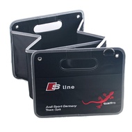 Suitable for Audi Q5/A4L/Q3/A5/A3 Car Interior Modification Trunk Storage Storage Box Storage Box