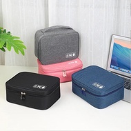 ☋▫▫  USB Data Line Power Bank Storage Bag Travel Cosmetic Organizer Case Portable Cable Storage Bag Waterproof Digital Organizer