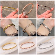 High end titanium steel non fading bracelet mother ring, light luxury, fashionable, multi-layered pe