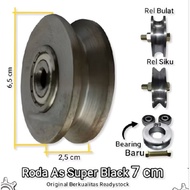 Lathe wheels, super black fence wheels, 7 cm wheels only without casing