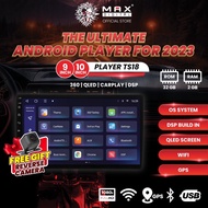 Max18 Audio TS18(max) 2+32gb 9 Inch | 10 Inch Screen Android Player Car Multimedia Waze Youtube Wifi