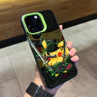 Shockproof hard acrylic plastic iphone case pika cartoon iphone 6 7 8 plus x xr xs 11 12 13 14 pro m