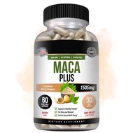 Hot Sale Capsules Pack 60 Capsules Maca Factory Ready Stock capsulesmaca Calorie Health Products Sup