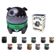HIPLAY MR.BONE Fourth Generation Camping Dirty Silk Dog Sitting Pose Single Blind Box Figure