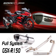 Motorcycle Exhaust Muffler Escape Slip On Full System For SUZUKI GSXR150 GSXS150 GSX-S GSX-R 150 201