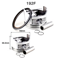 ชุดลูกสูบ188F สำหรับ190F เครื่องยนต์กำเนิดไฟฟ้าเบนซิน GX420 GX440 GX390 192F พร้อมสปริงลูกสูบหมุดวงแ