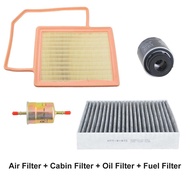 2/3/4Pcs Filter Set For BYD HAN DM-i DM-p 1.5T PHEV 2021- 13708293 HCE8121211FE1 03C115561B Engine F