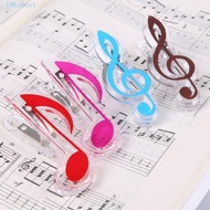 HUBERT Music Score Clip, Book Clip Paper Clip Musical Book Note Clip, Music Accessories Sheet Clip Funny Mini Music Stand