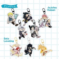 ANIME GUZZU JUJUTSU KAISEN KEYCHAIN - GOJO - SUKUNA - GETO - NANAMI - YUTA - JJK KEYCHAIN - gojo