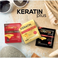 KERATIN PLUS Brazilian Hair Treatment (Gold l Brazilian Black l Luxurious Red) - BUNDLE OF 12 (12 x 20g)  [SG]
