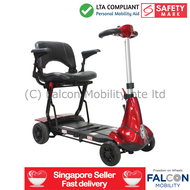 Solax Mobie Foldable Mobility Scooter - 4-Wheel Electric Scooter Personal Mobility Aid (PMA) for Elderly