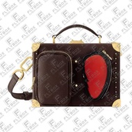 L Designer Bag N40765 Sawagani Trunk Cosmetic Case Shoulder Tote Handbag Crossbody Message Bag Men F
