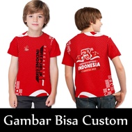 Ready Kaos 17 Agustus / Kaos Baju T-Shirt Anak 17 Agustus 2023 Hut Ri