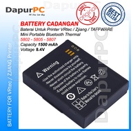 Battery Printer Bluetooth Thermal VRtec - Zjiang - Taffware 5805 5802 5807