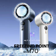 พัดลมมือถือ แบบพกพา 3600mAh ปรับระดับได้ 101 ระดับ รุ่น M70 Cooling Handheld Fan