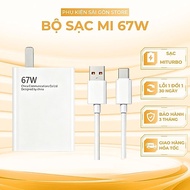 Mi 67w fast charger with Mi Charge Turbo with Mi Type C PKSG charging cord