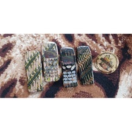 Nokia 3210 casing with typical Indonesian batik character motif