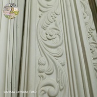 lis plafon gypsum motif kangkung