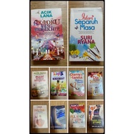 PRELOVED NOVEL ACIK LANA SURI RYANA HANNI RAMSUL DAMYA HANNA DILA DYNA ELIZA AB EVELYN ROSE MELUR JE