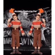 Anxiety Inside Out 2 Costume For Kids Good For Girl And Boy